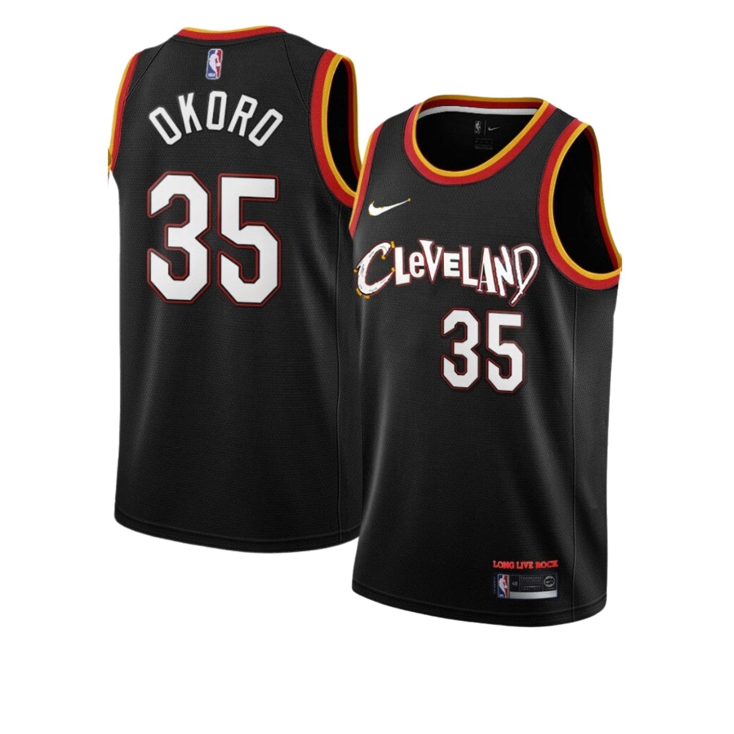 Isaac Okoro Cleveland Cavaliers 35 Jersey