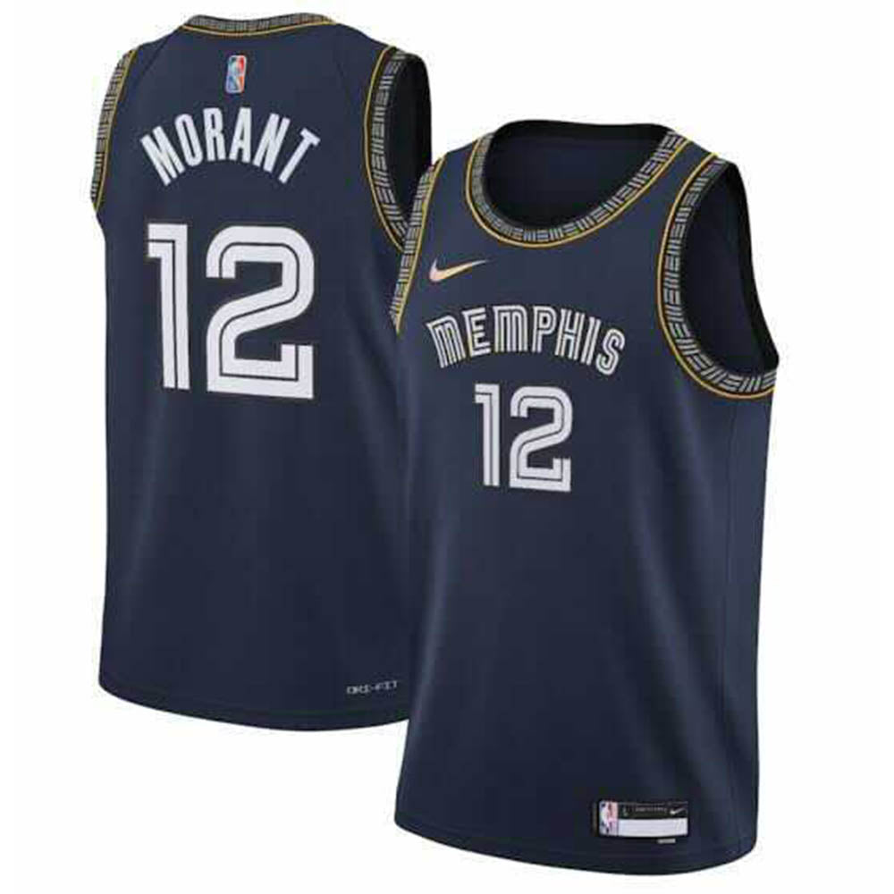 Basketball Ja Morant Memphis Grizzlies 12 Jersey