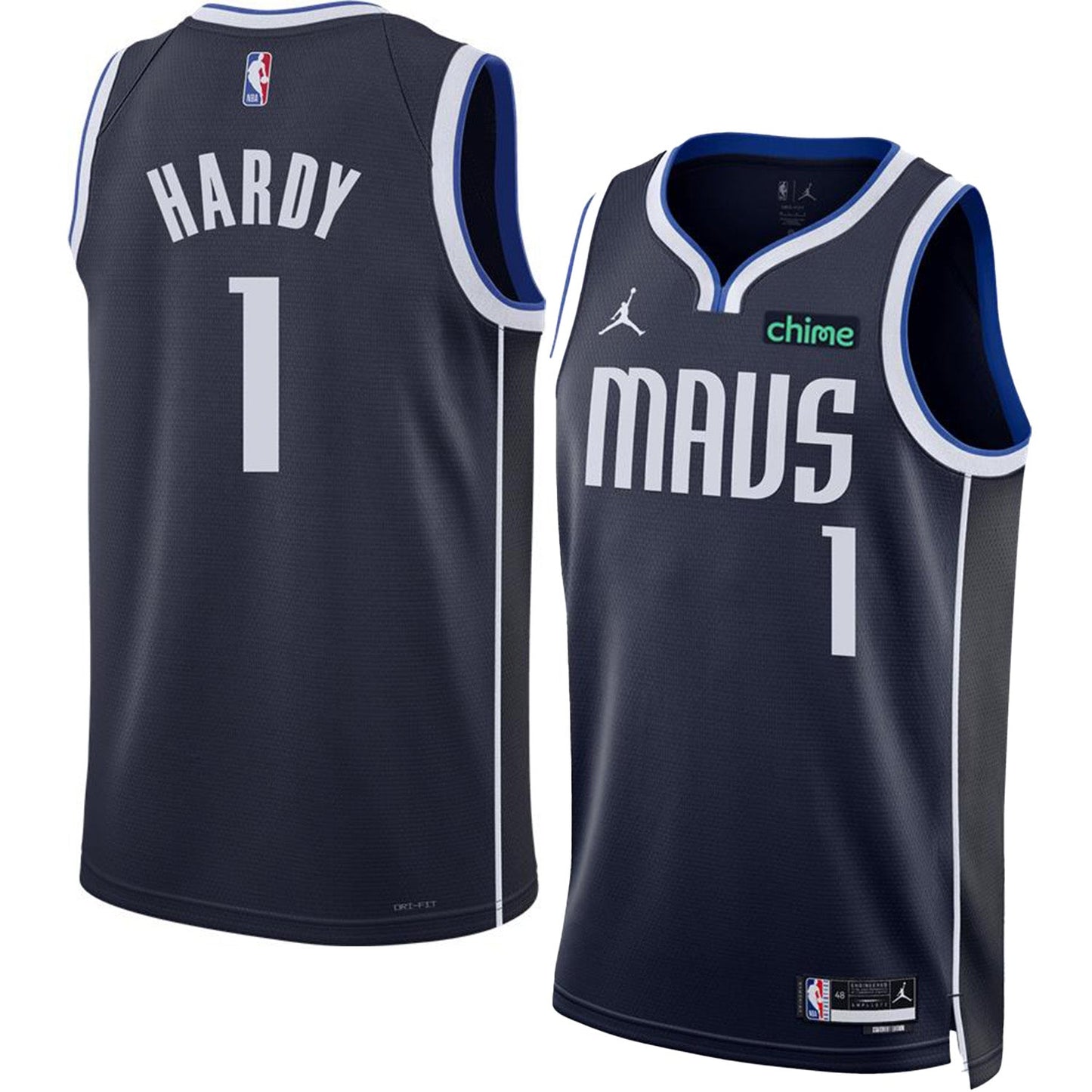 Basketball Jaden Hardy Dallas Mavericks 1 Jersey