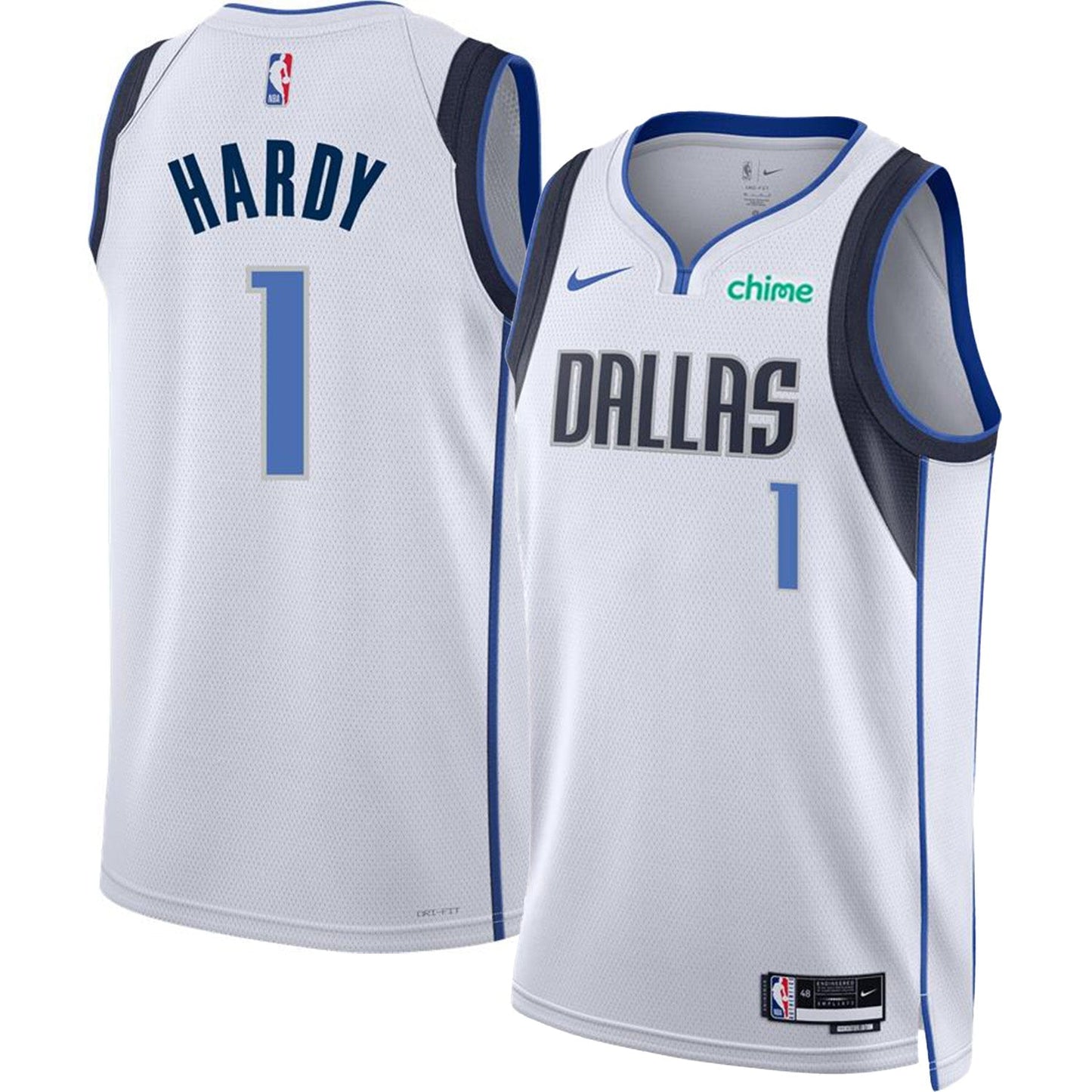 Jaden Hardy Dallas Mavericks 1 Jersey