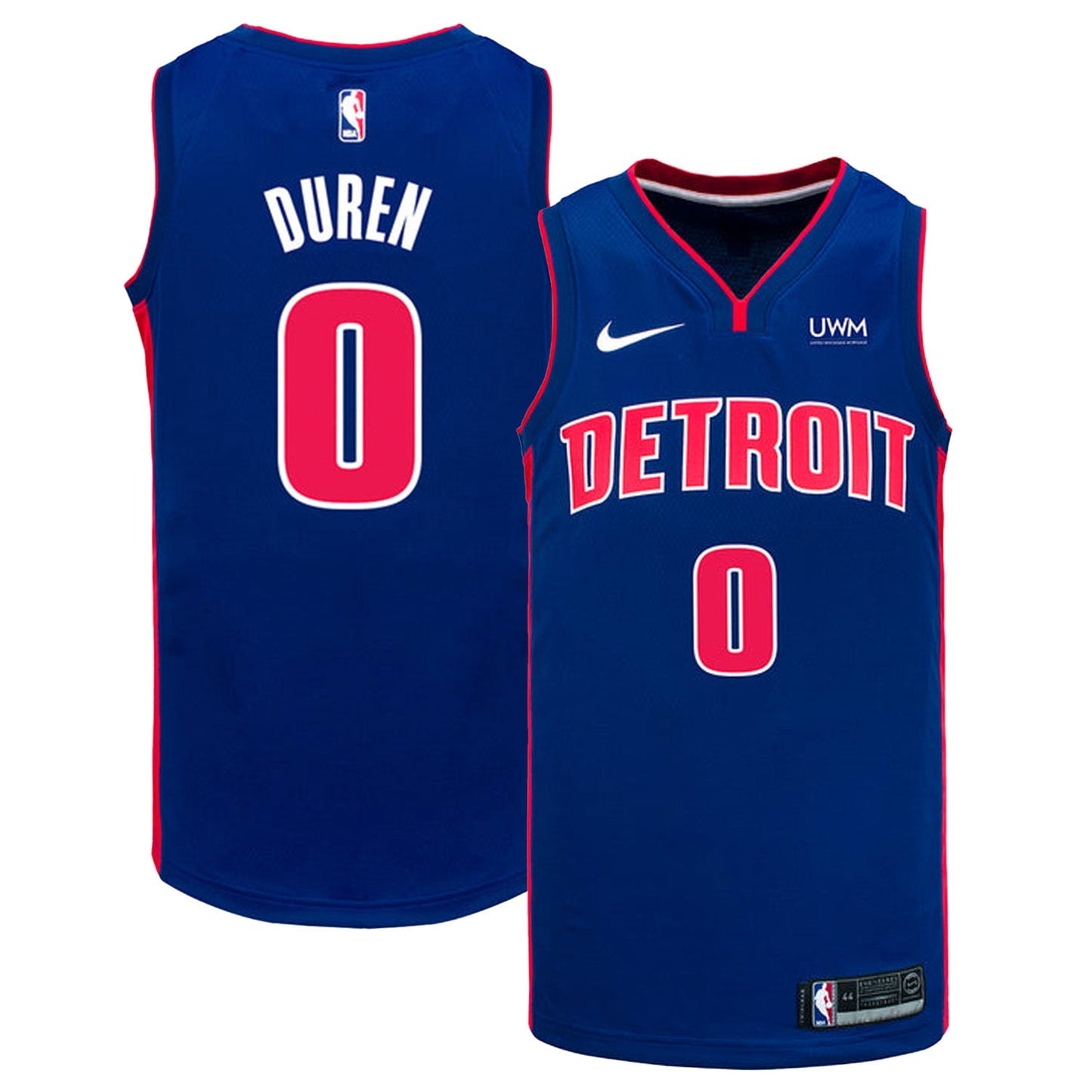 Basketball Jalen Duren Detroit Pistons 0 Jersey