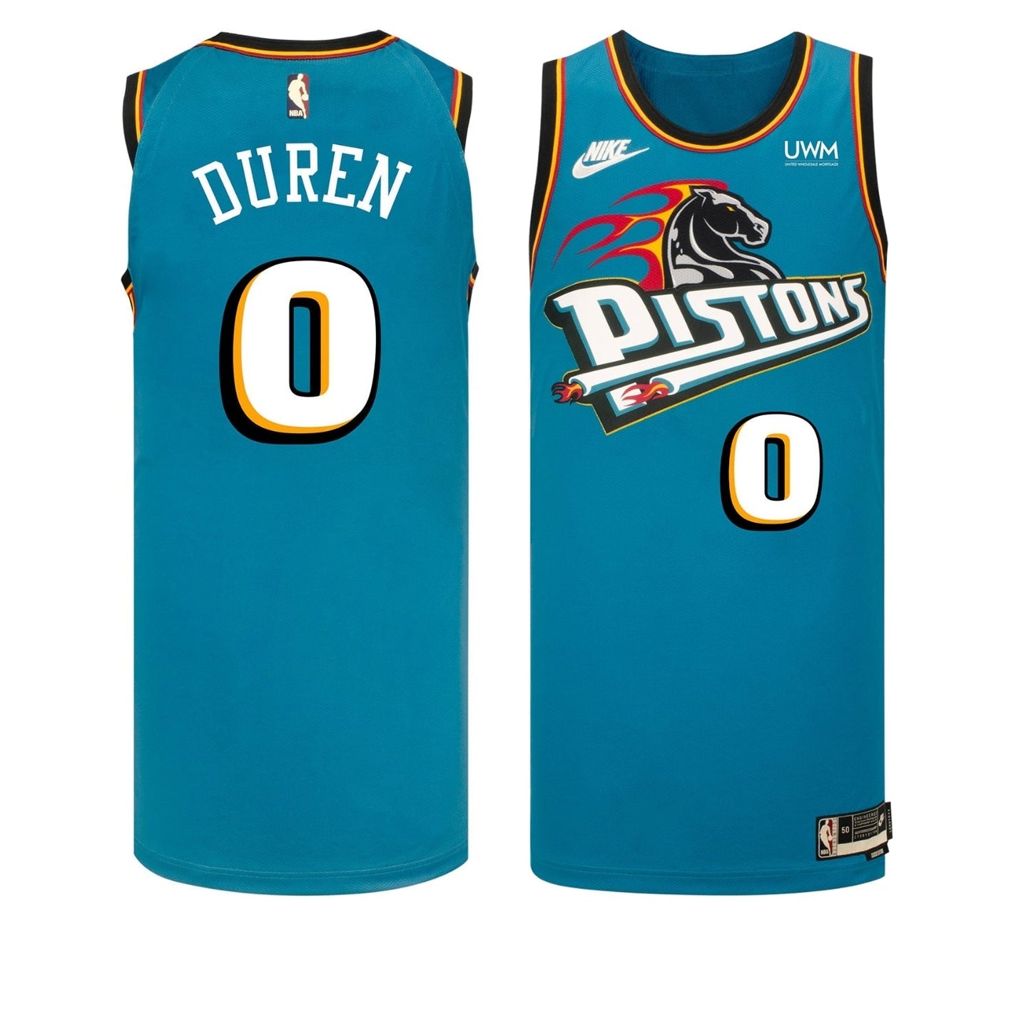 Basketball Jalen Duren Detroit Pistons 0 Jersey