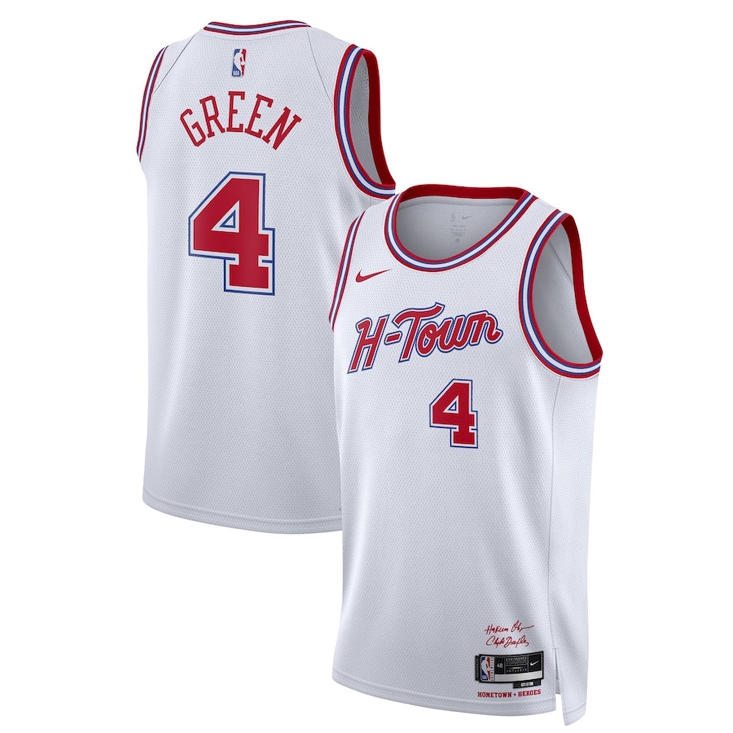 Jalen Green Houston Rockets 4 Jersey