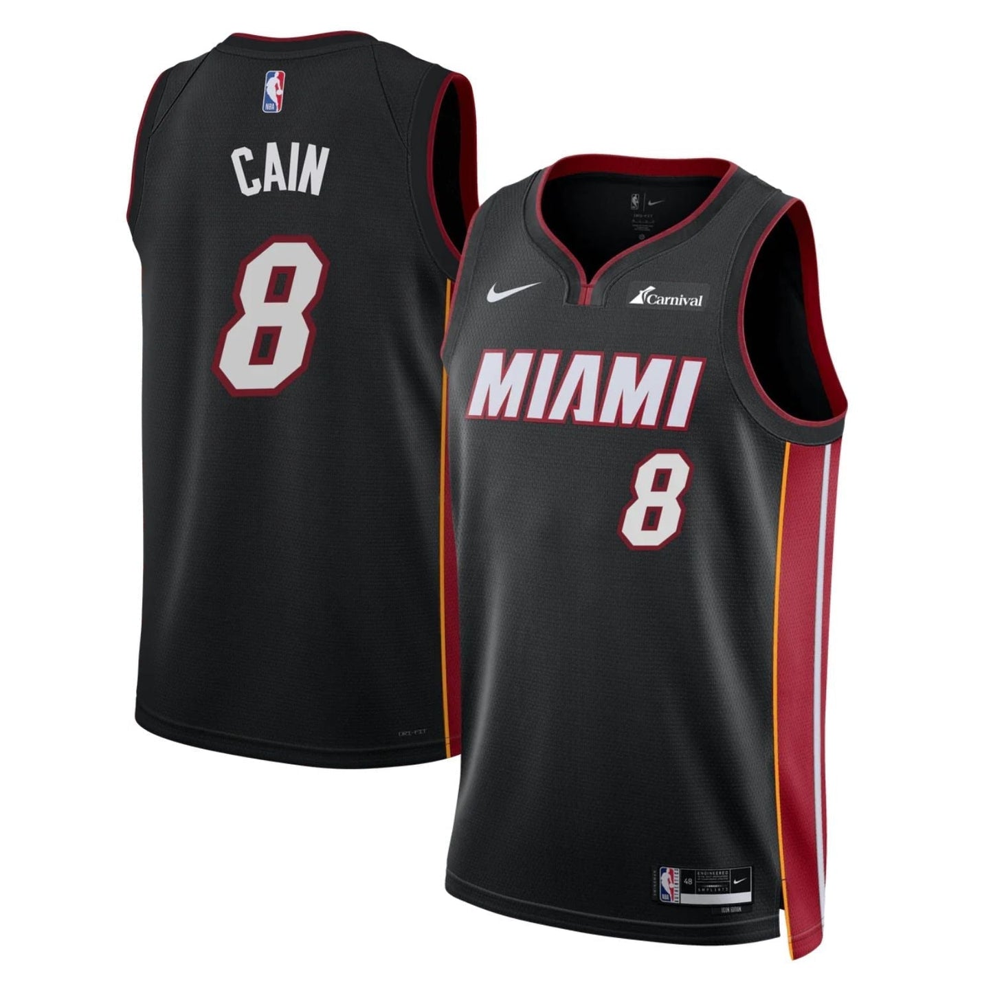 Jamal Cain Miami Heat 8 Jersey