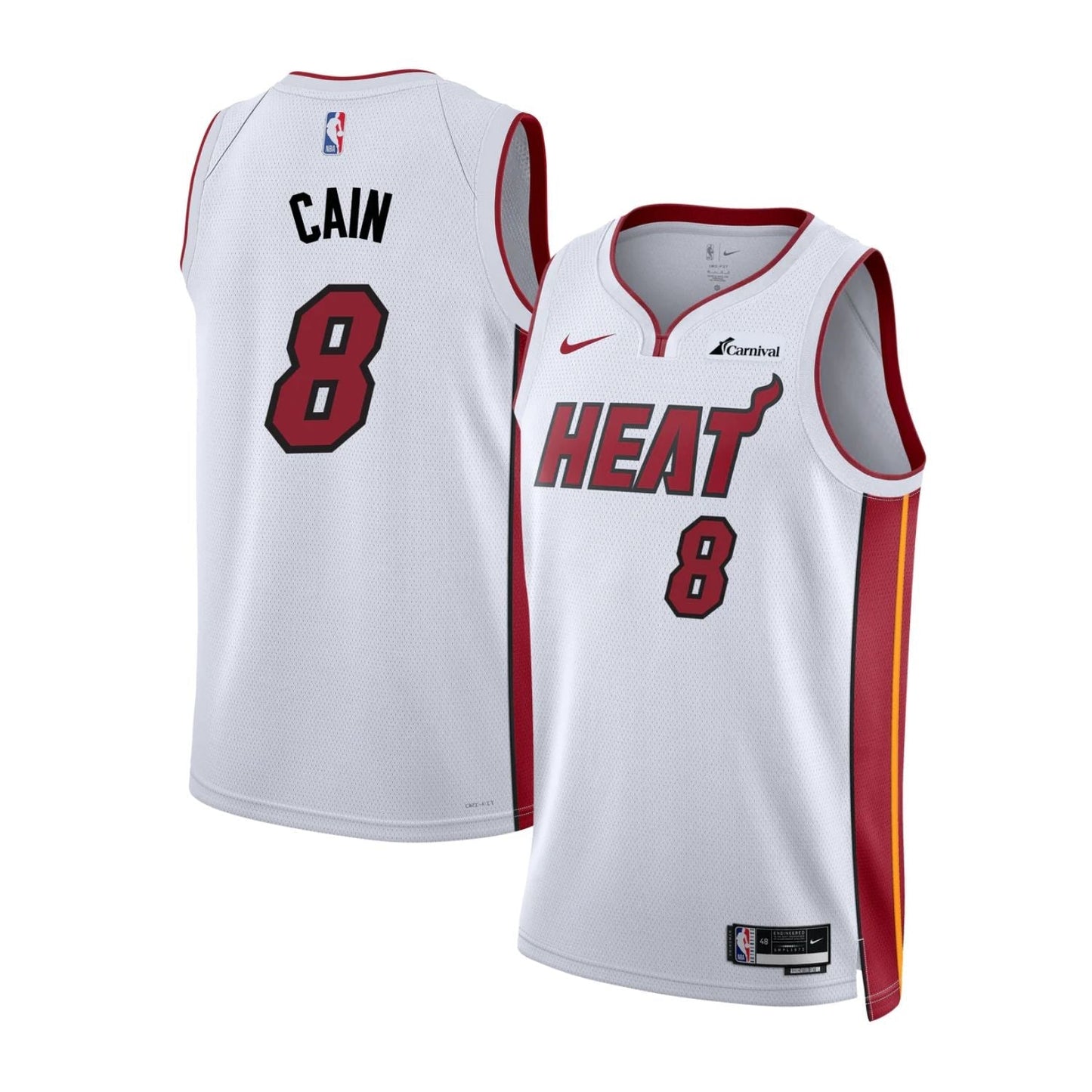 Basketball Jamal Cain Miami Heat 8 Jersey