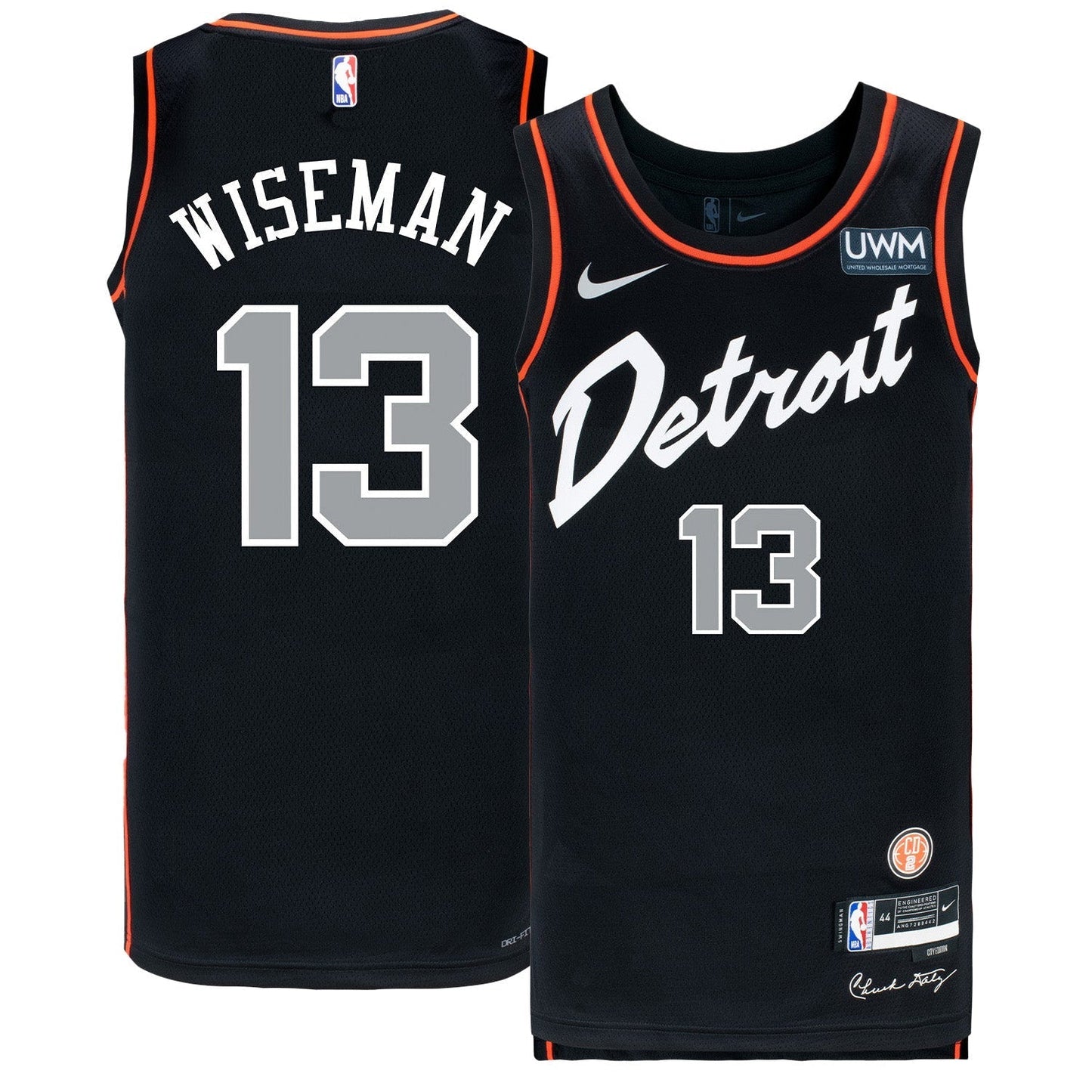 James Wiseman Detroit Pistons 13 Jersey