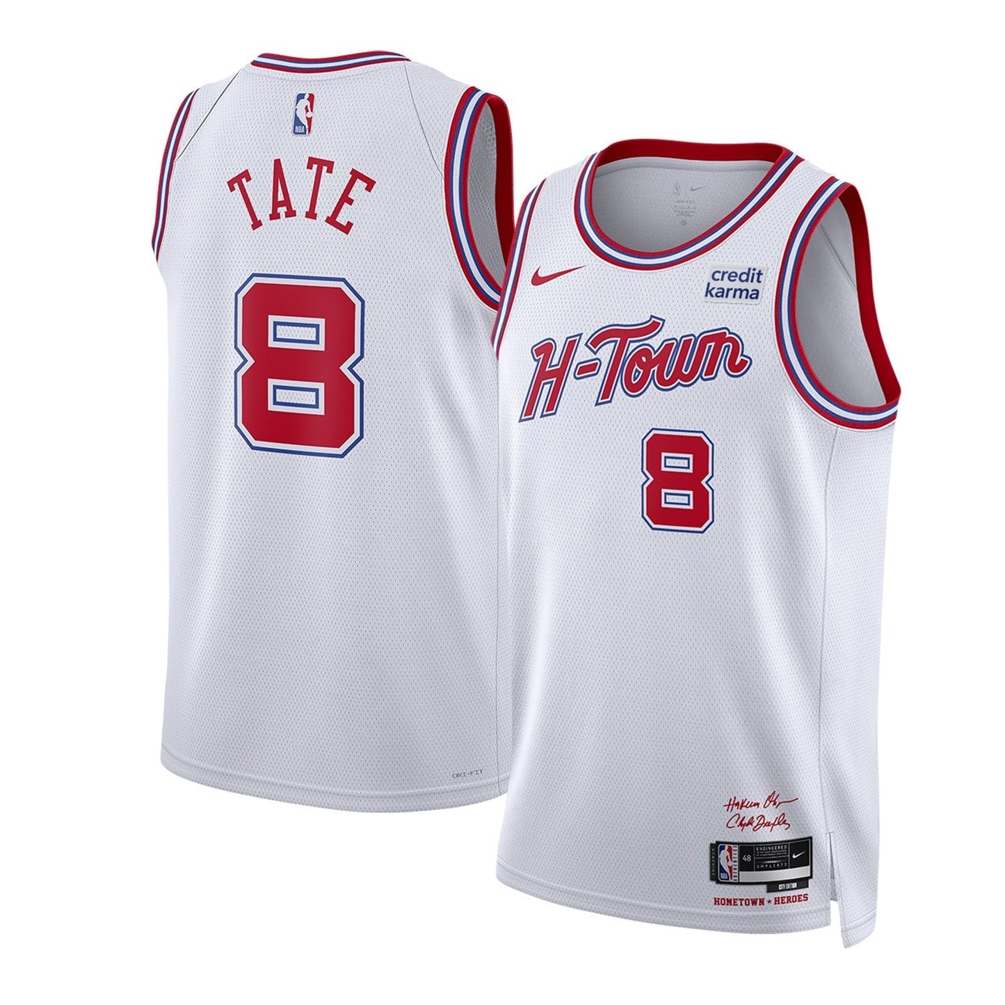 Jae'sean Tate Houston Rockets 8 Jersey