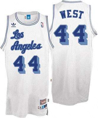 Jerry West Los Angeles Lakers 44 Jersey