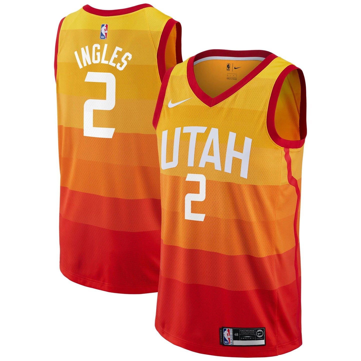 Basketball Joe Ingles Utah Jazz 2 Jersey