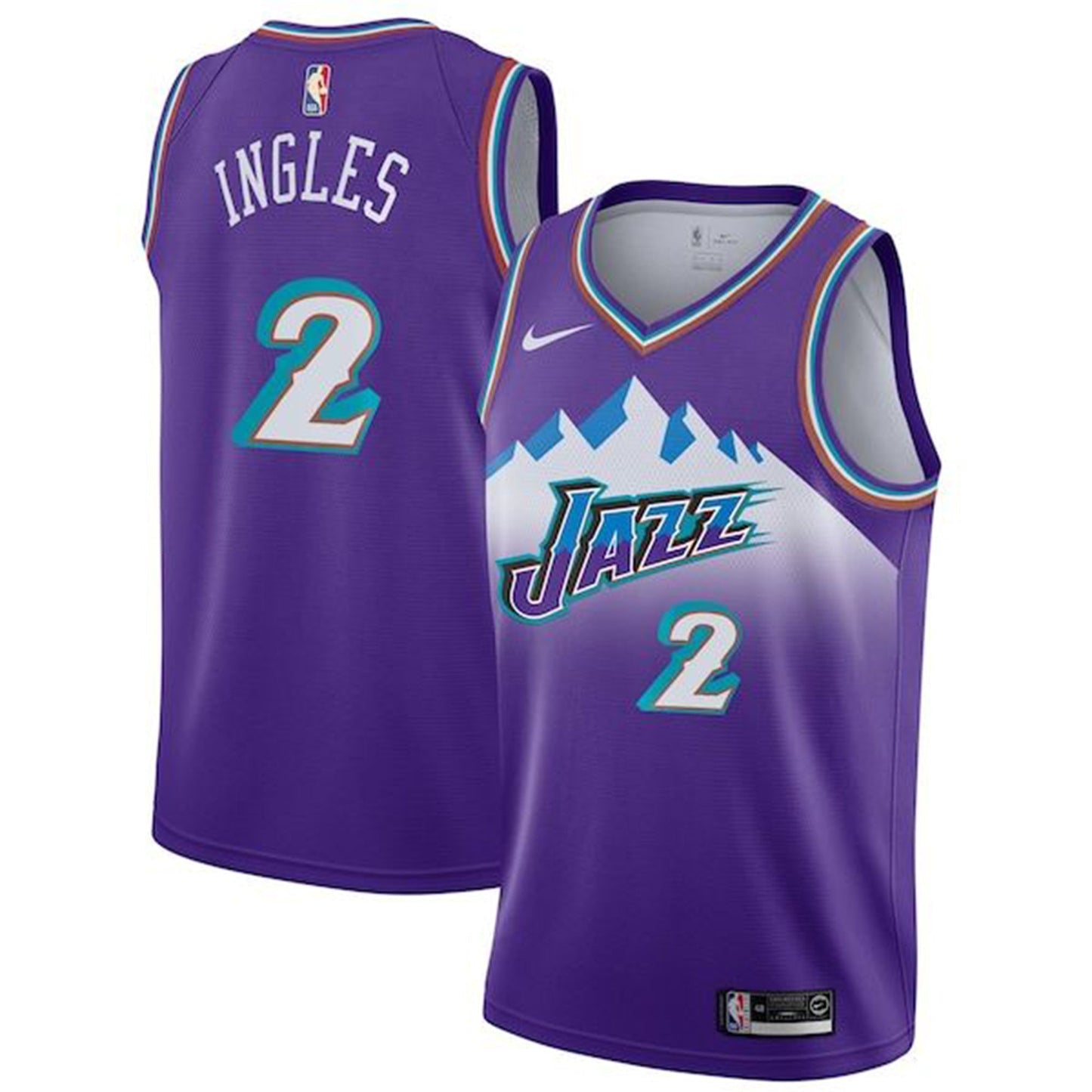 Basketball Joe Ingles Utah Jazz 2 Jersey