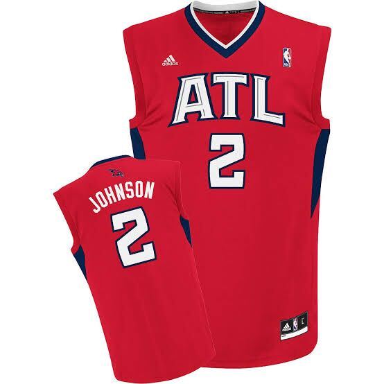 Basketball Joe Johnson Atlanta Hawks 2 Jersey