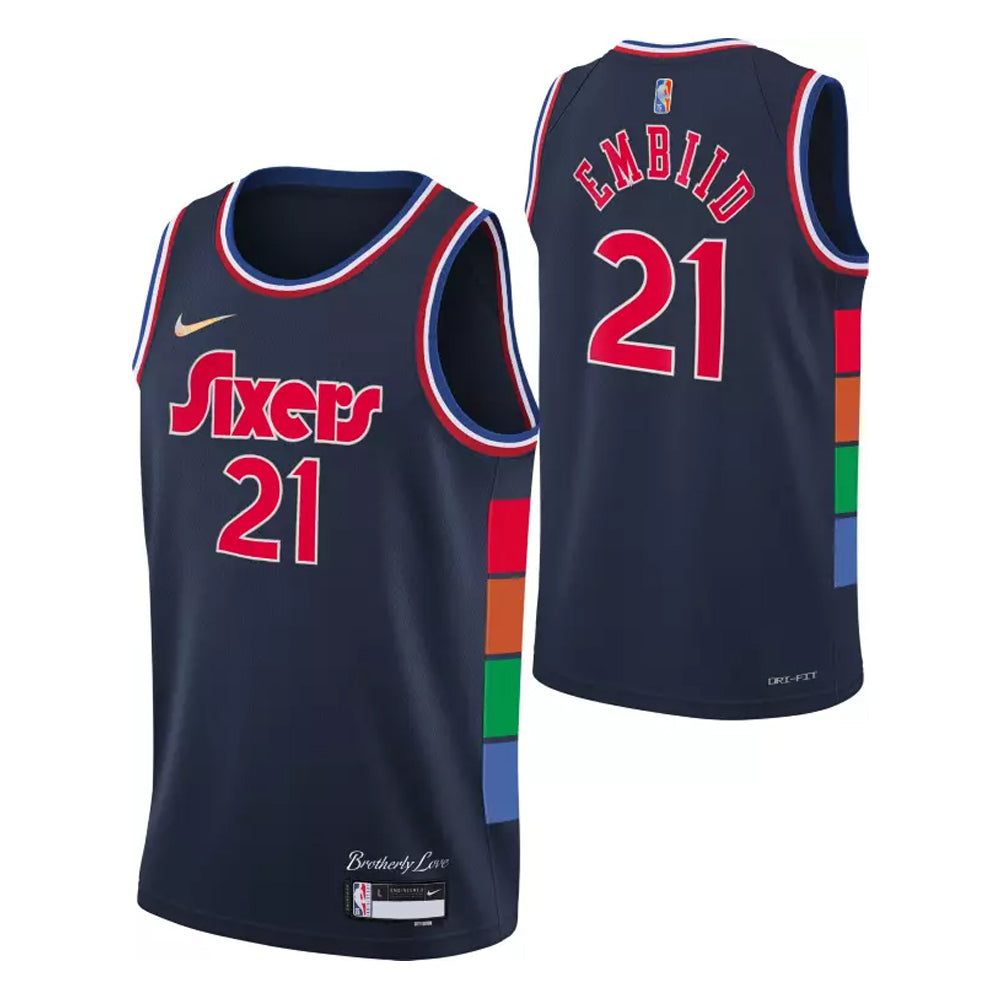 Basketball Joel Embiid Philadelphia 76ers 21 Jersey