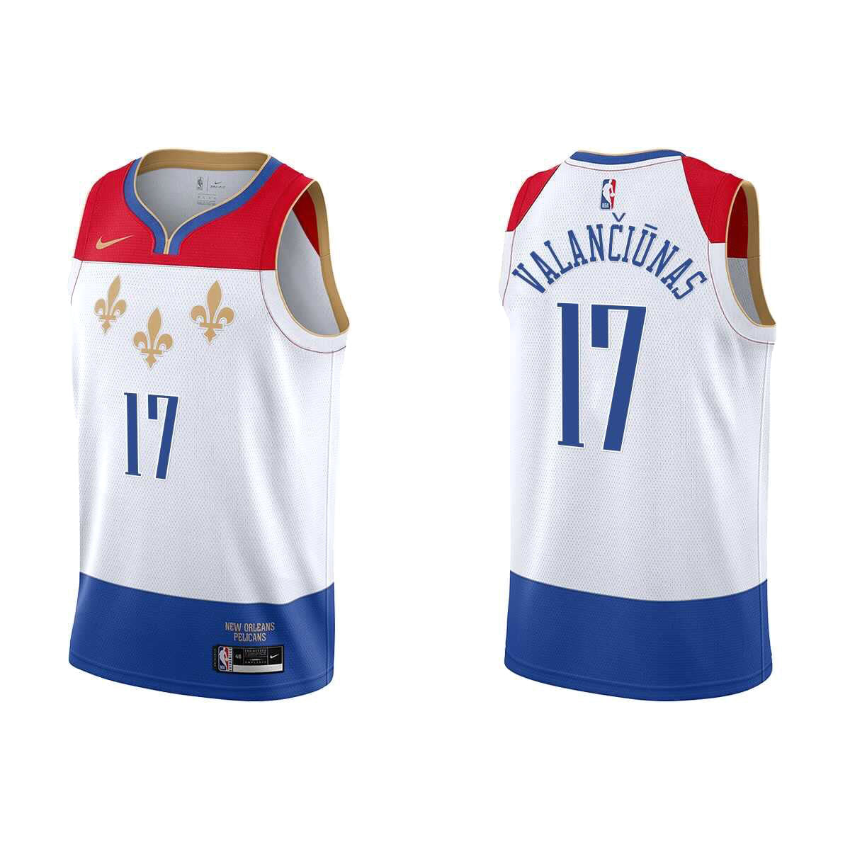 Basketball Jonas Valanciunas New Orleans Pelicans 17 Jersey
