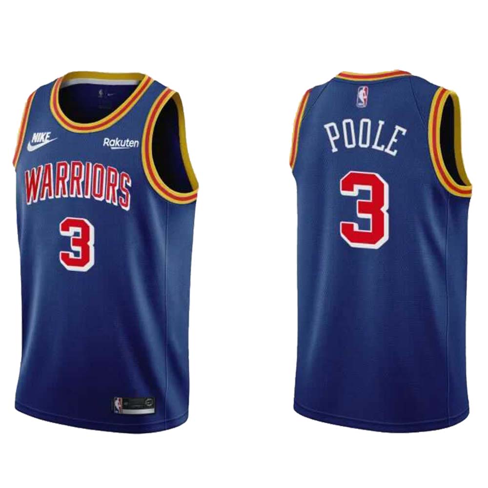 Basketball Jordan Poole Golden State Warriors 3 Jersey