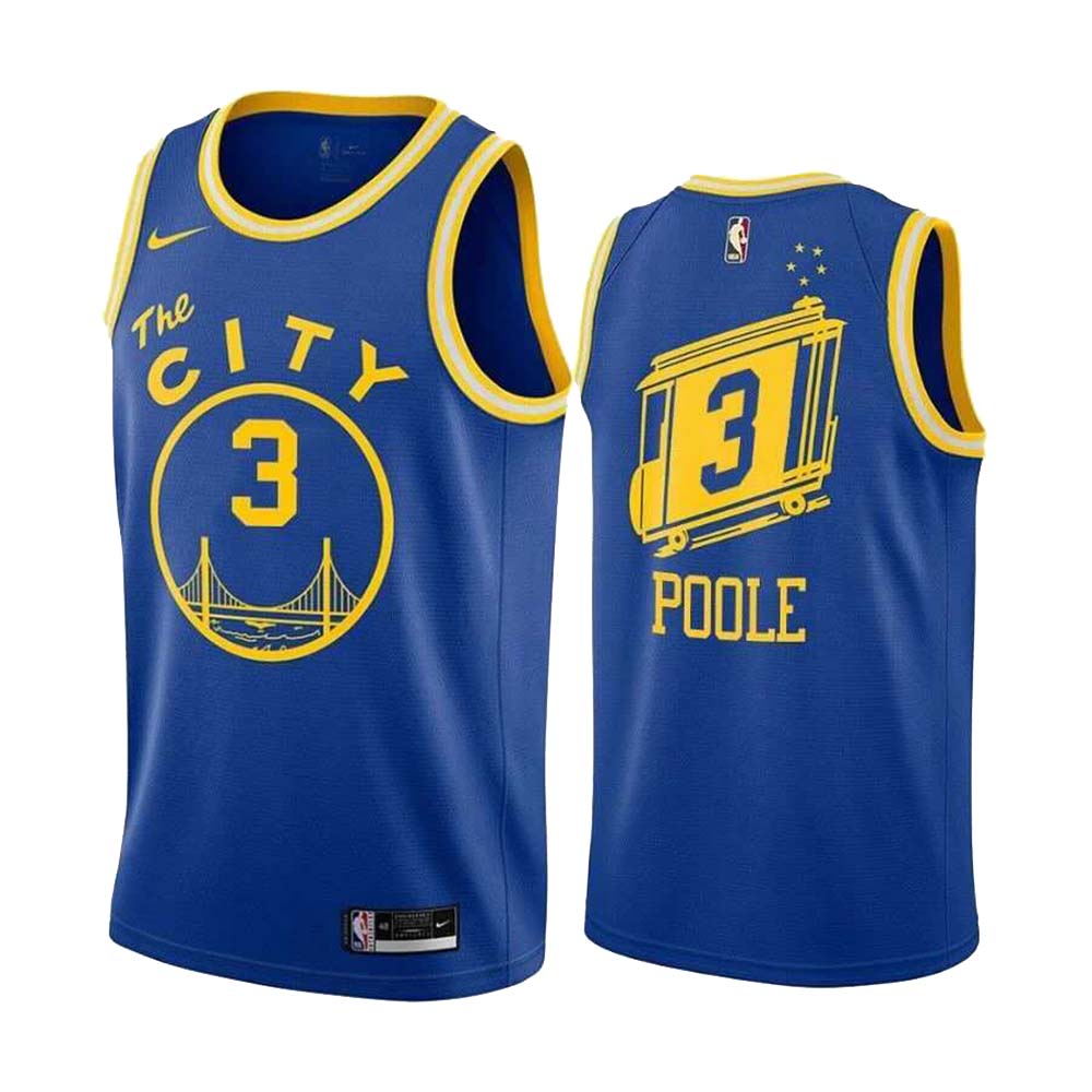 Basketball Jordan Poole Golden State Warriors 3 Jersey