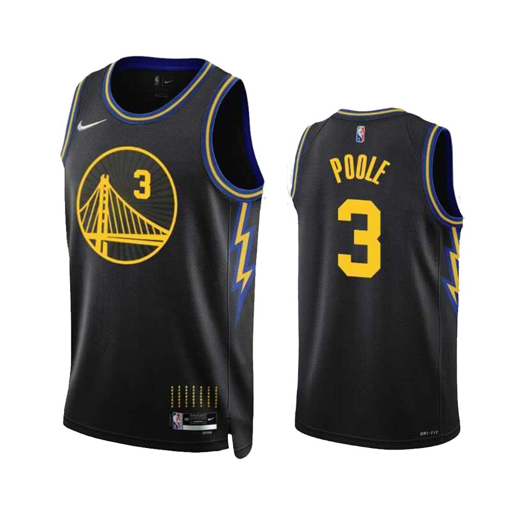 Basketball Jordan Poole Golden State Warriors 3 Jersey