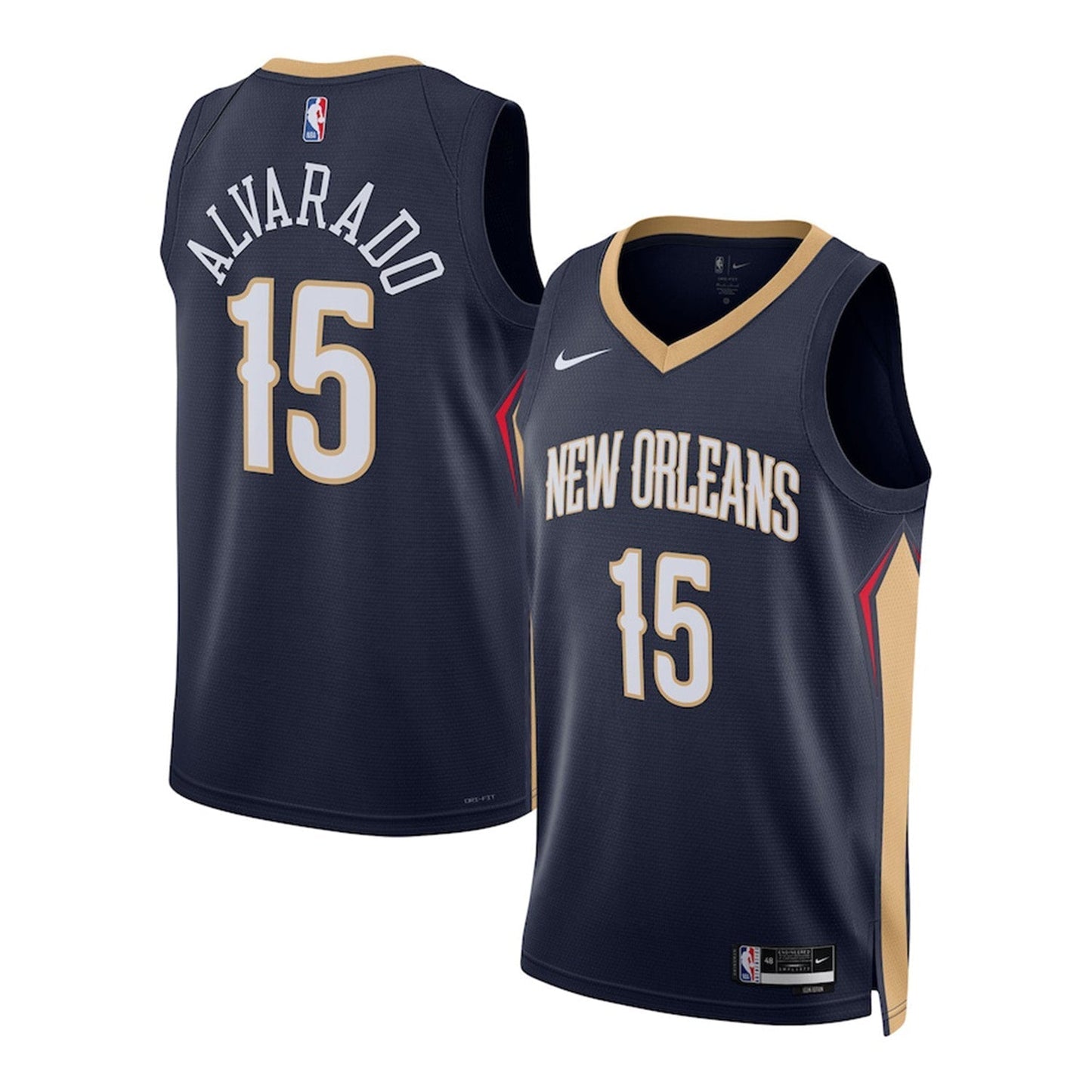 Jose Alvarado New Orleans Pelicans 15 Jersey