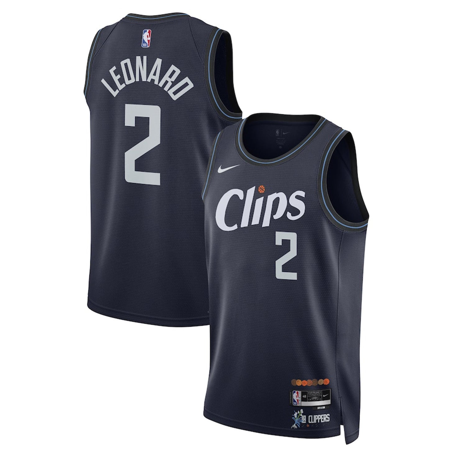 Basketball Kawhi Leonard Los Angeles Clippers 2 Jersey