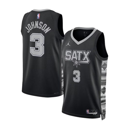 Basketball Keldon Johnson San Antonio Spurs 3 Jersey