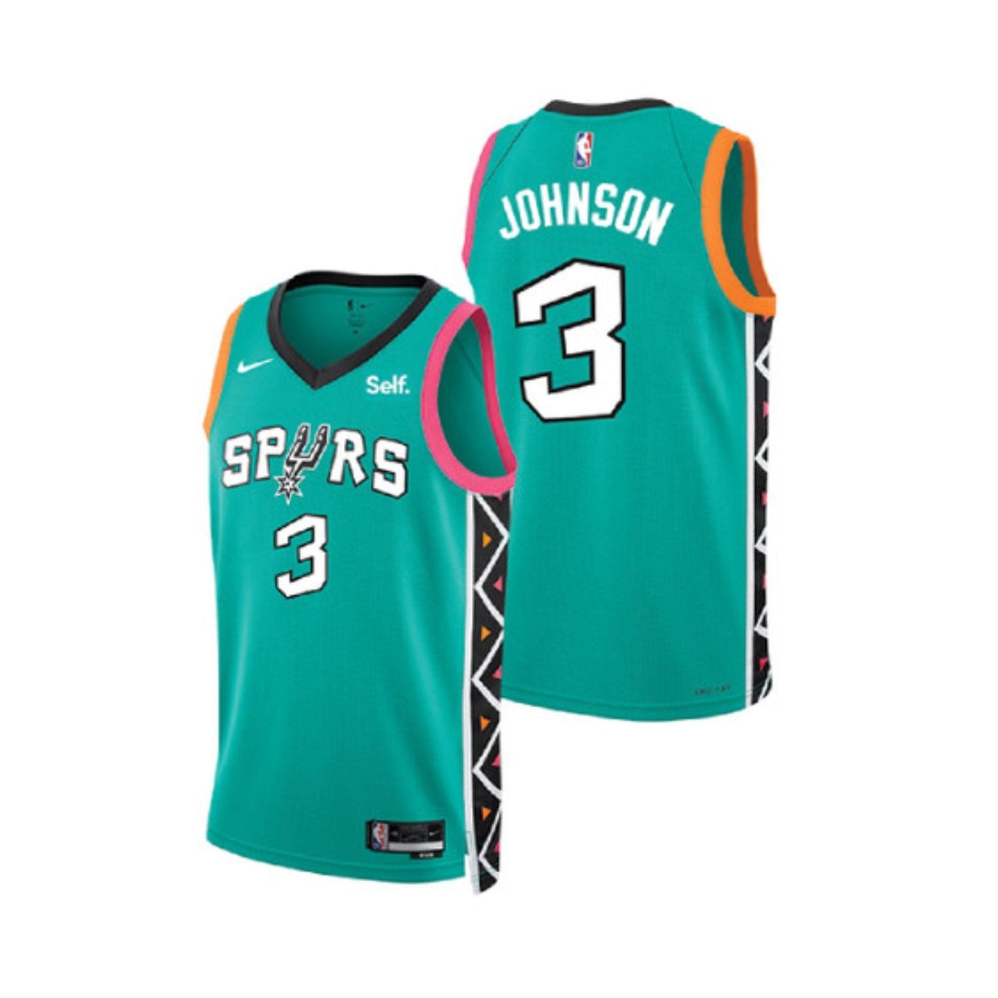 Basketball Keldon Johnson San Antonio Spurs 3 Jersey