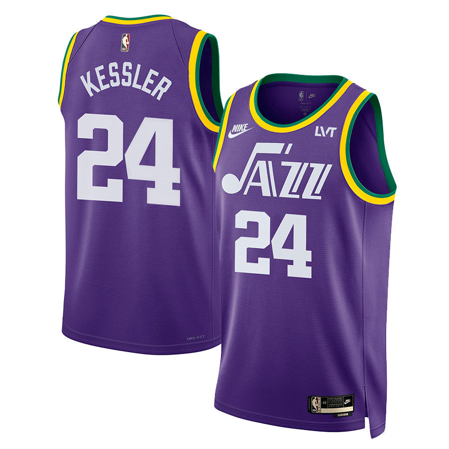 Basketball Walker Kessler Utah Jazz 24 Jersey