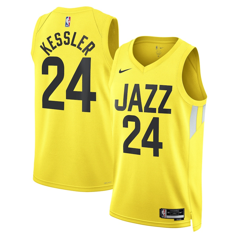 Basketball Walker Kessler Utah Jazz 24 Jersey