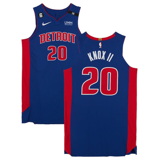 Kevin Knox II Detroit Pistons 20 Jersey