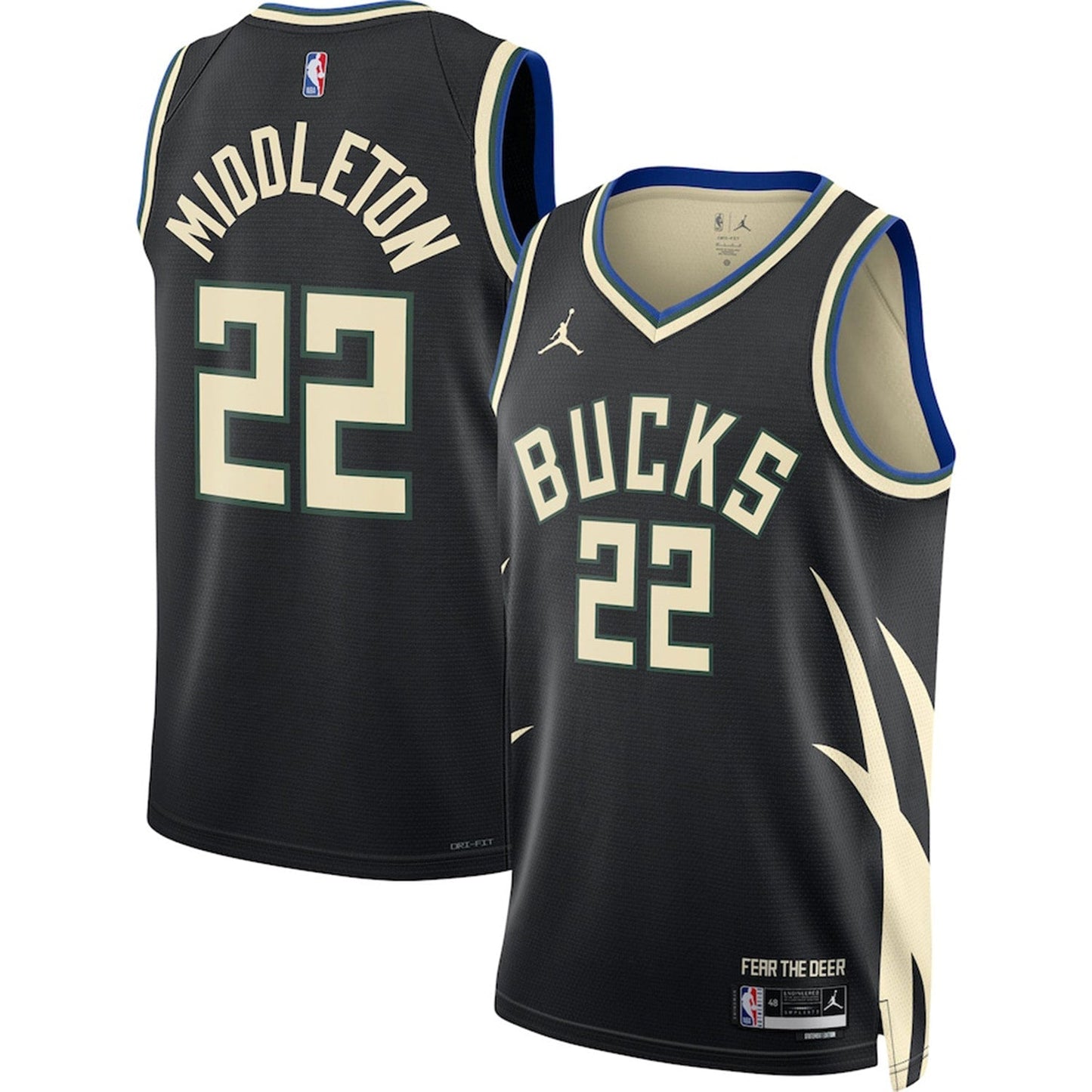Basketball Kris Middleton Milwaukee Bucks 22 Jersey