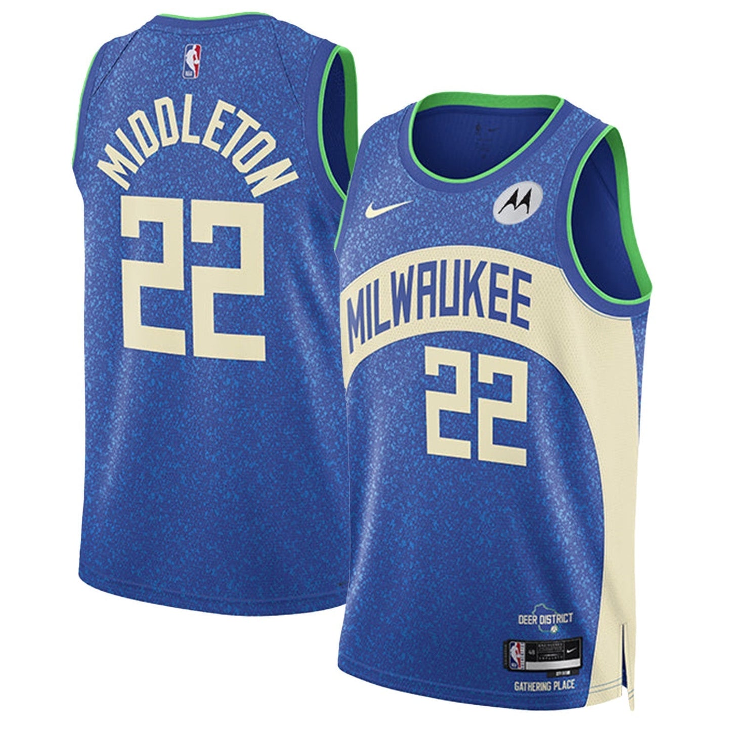 Kris Middleton Milwaukee Bucks 22 Jersey