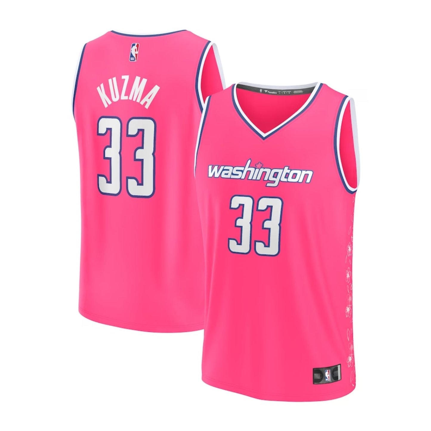 Basketball Kyle Kuzma Washington Wizards 33 Jersey