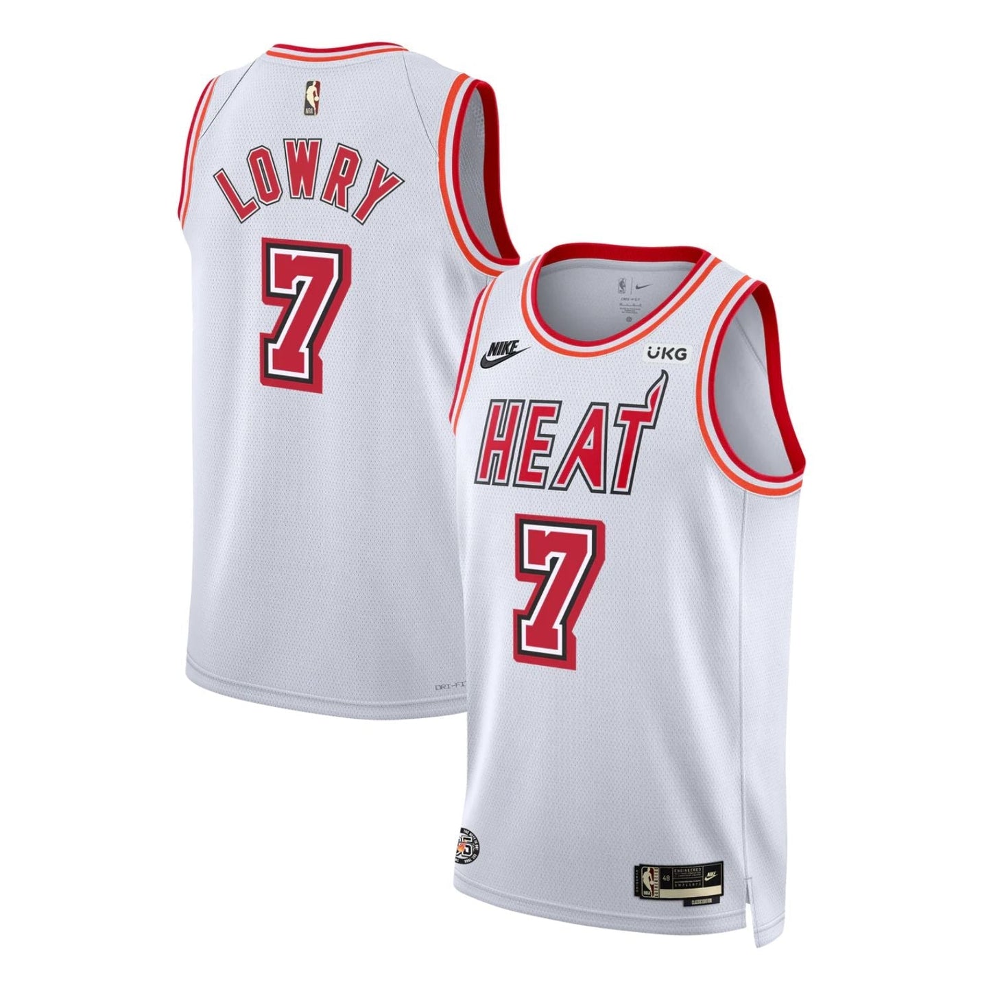 Basketball Kyle Lowry Miami Heat 7 Jersey