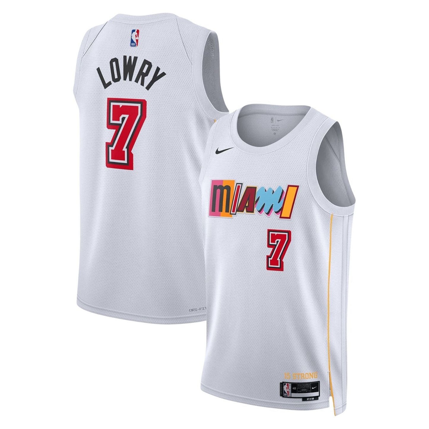 Basketball Kyle Lowry Miami Heat 7 Jersey