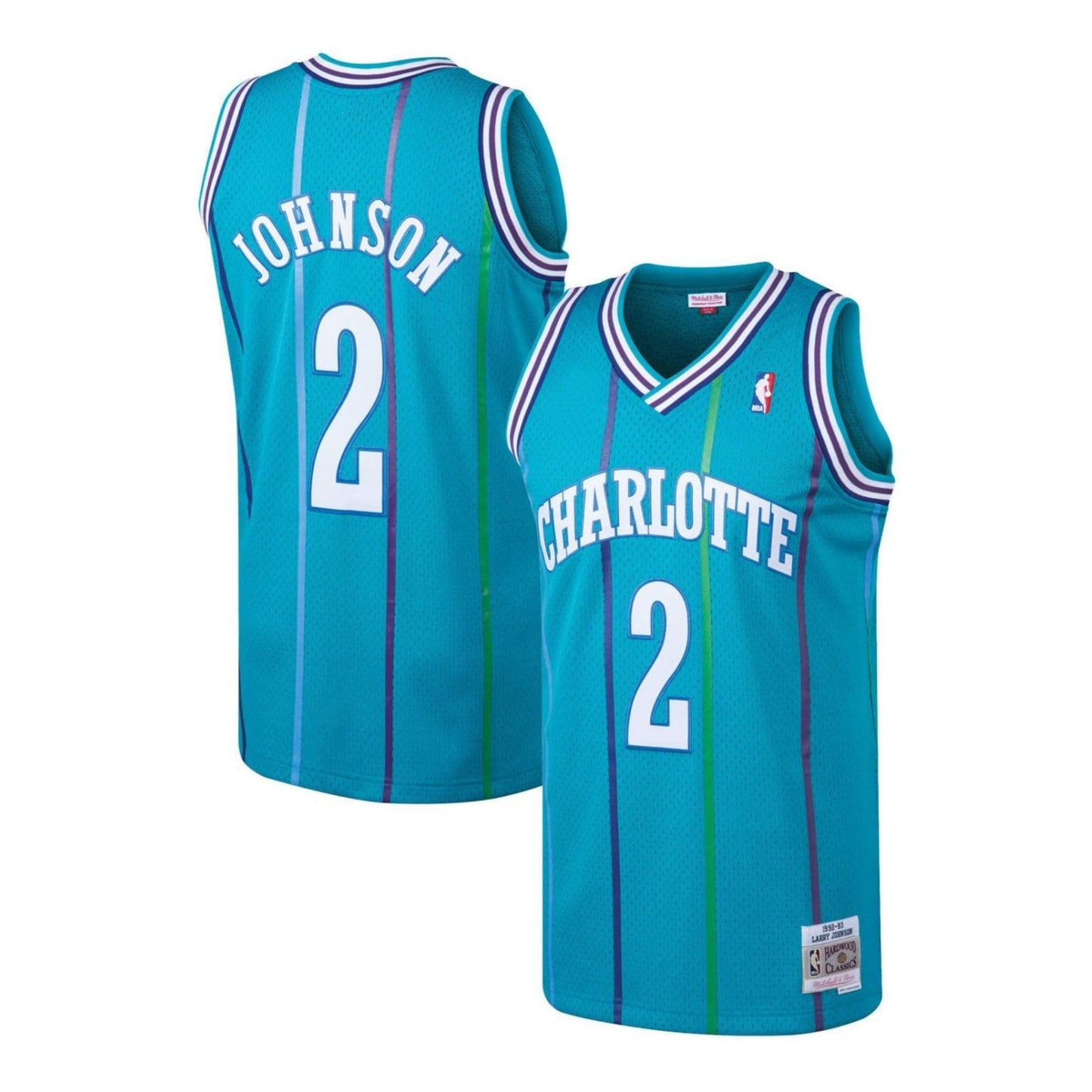 Larry Johnson Charlotte Hornets 2 Jersey