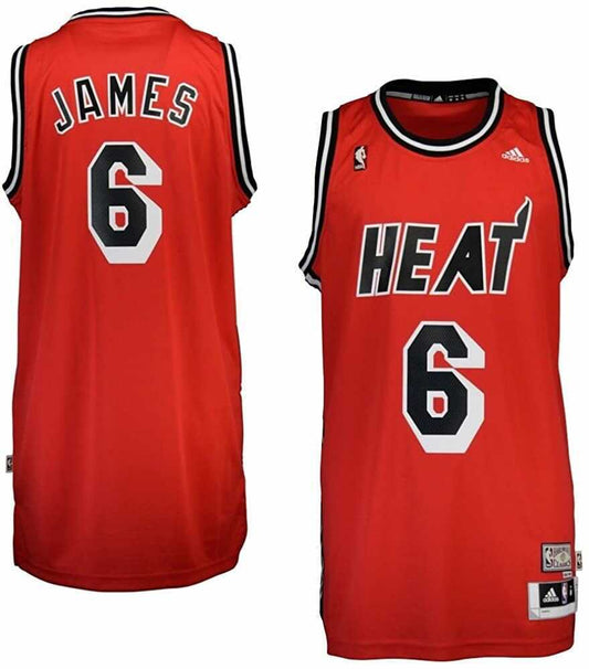 LeBron James Miami Heat 6 Jersey