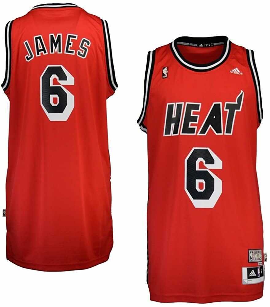 Basketball LeBron James Miami Heat 6 Jersey
