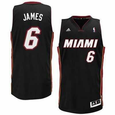 LeBron James Miami Heat 6 Jersey