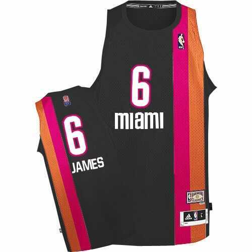 Basketball LeBron James Miami Heat 6 Jersey
