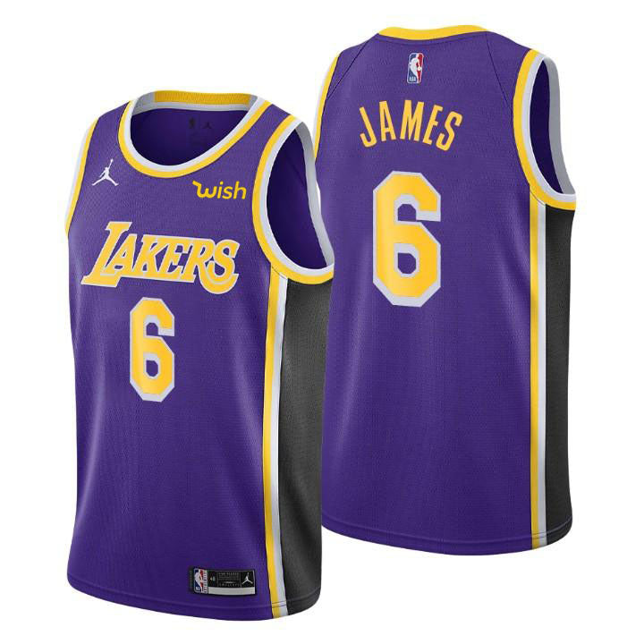 Basketball Lebron James Los Angeles Lakers 6 Jersey