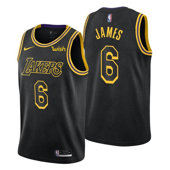 Basketball Lebron James Los Angeles Lakers 6 Jersey