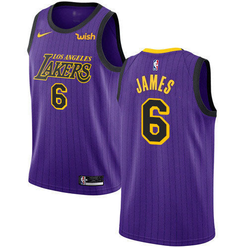 Basketball Lebron James Los Angeles Lakers 6 Jersey
