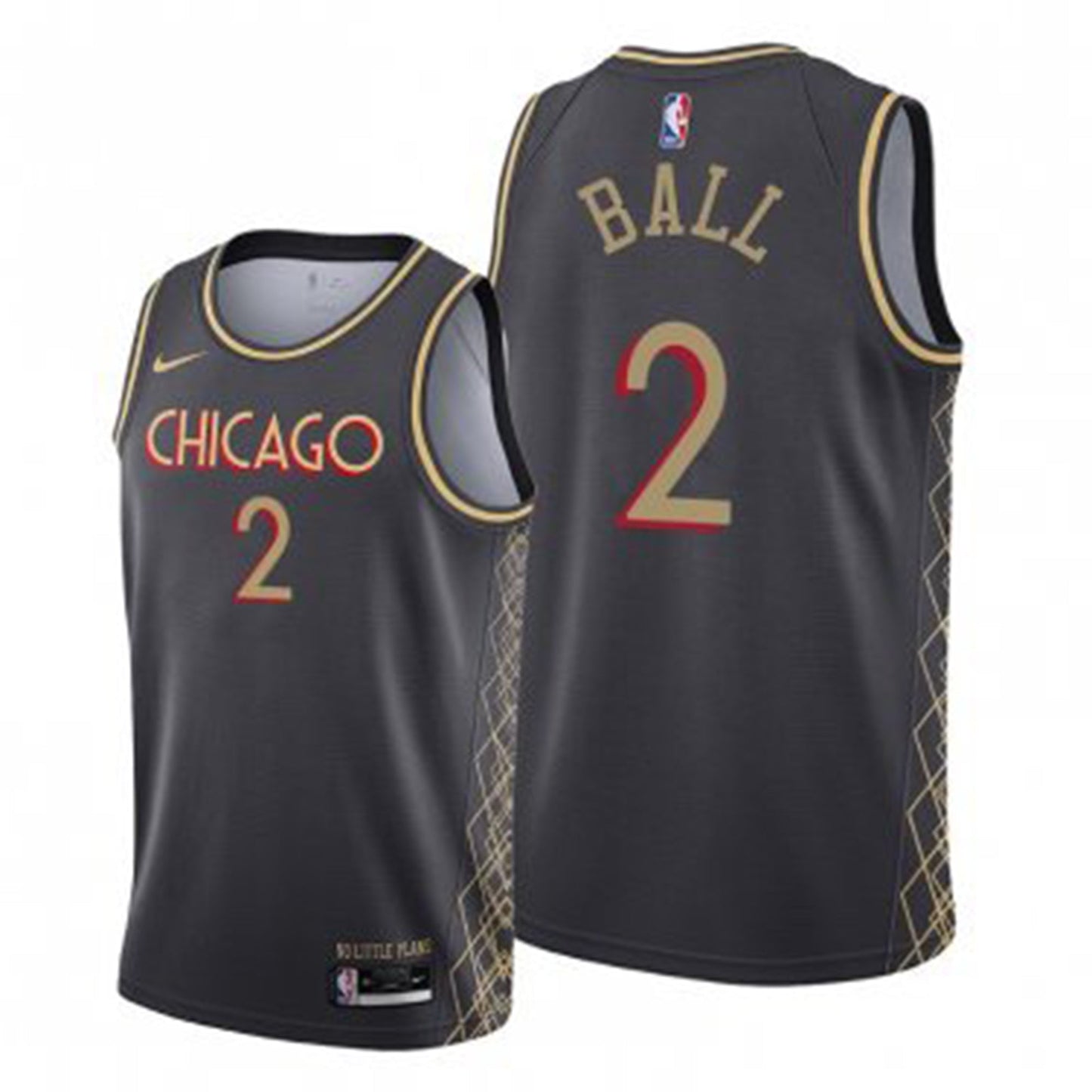 Basketball Lonzo Ball Chicago Bulls 2 Jersey