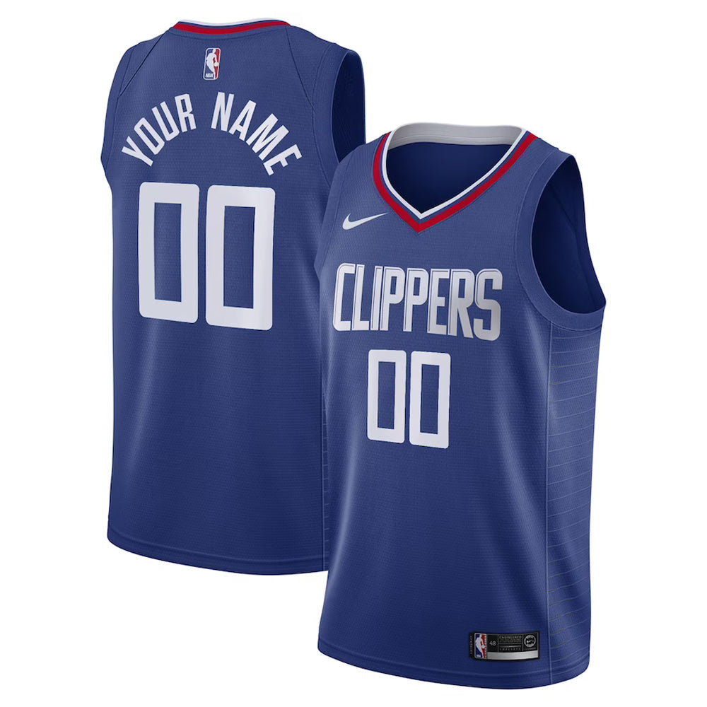 Los Angeles Clippers Blank Custom Jersey