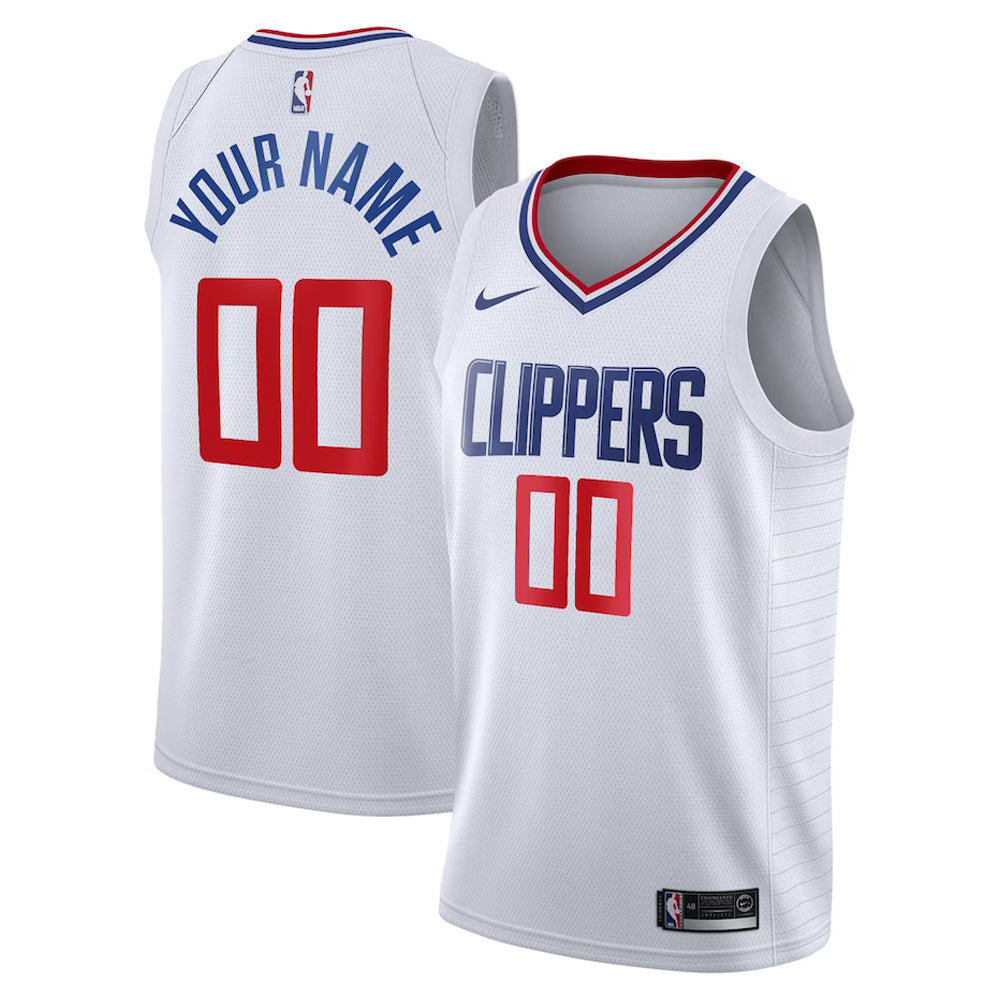 Basketball Los Angeles Clippers Blank Custom Jersey