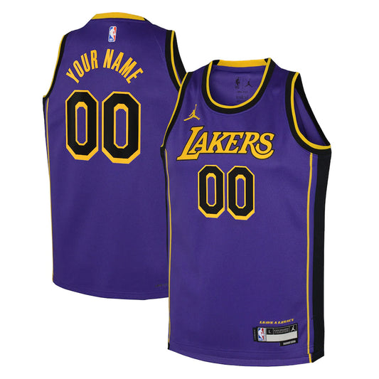 Los Angeles Lakers Blank Custom Jersey