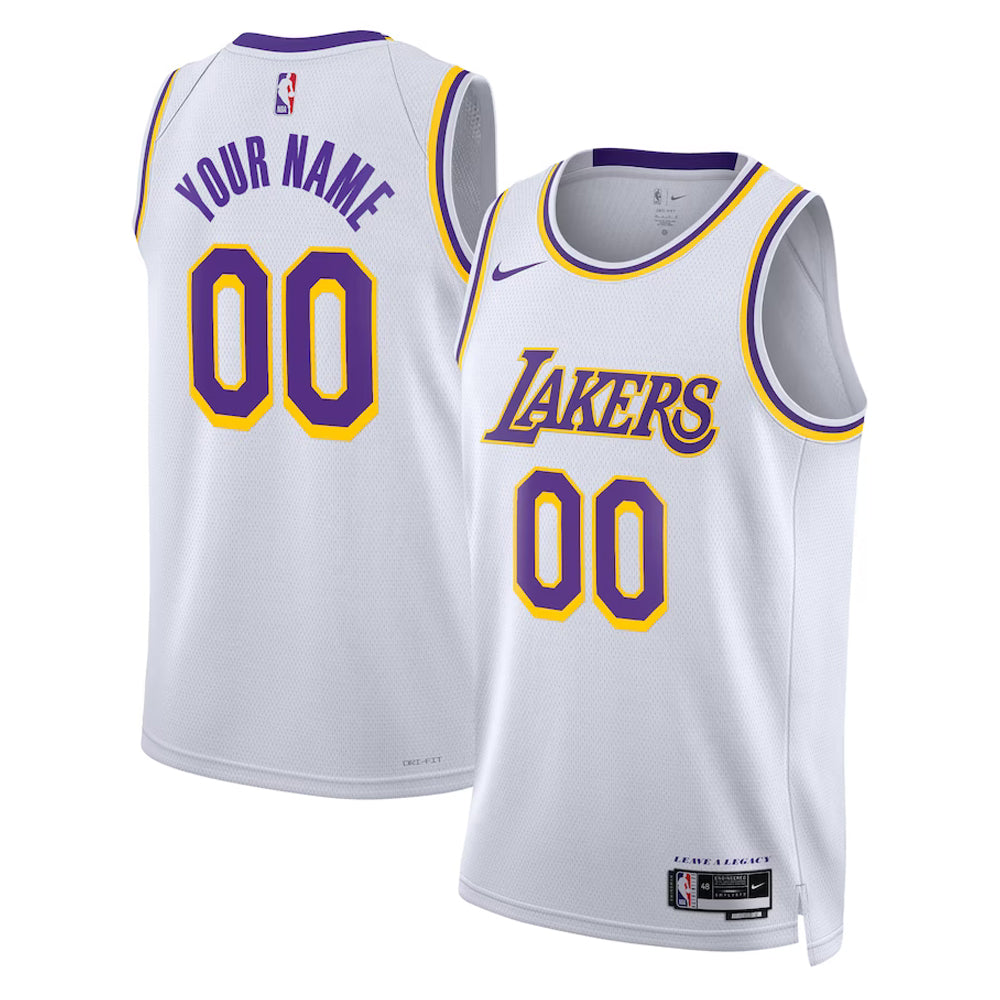 Los Angeles Lakers Blank Custom Jersey