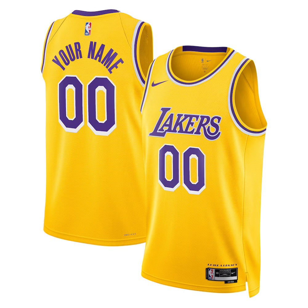 Basketball Los Angeles Lakers Blank Custom Jersey