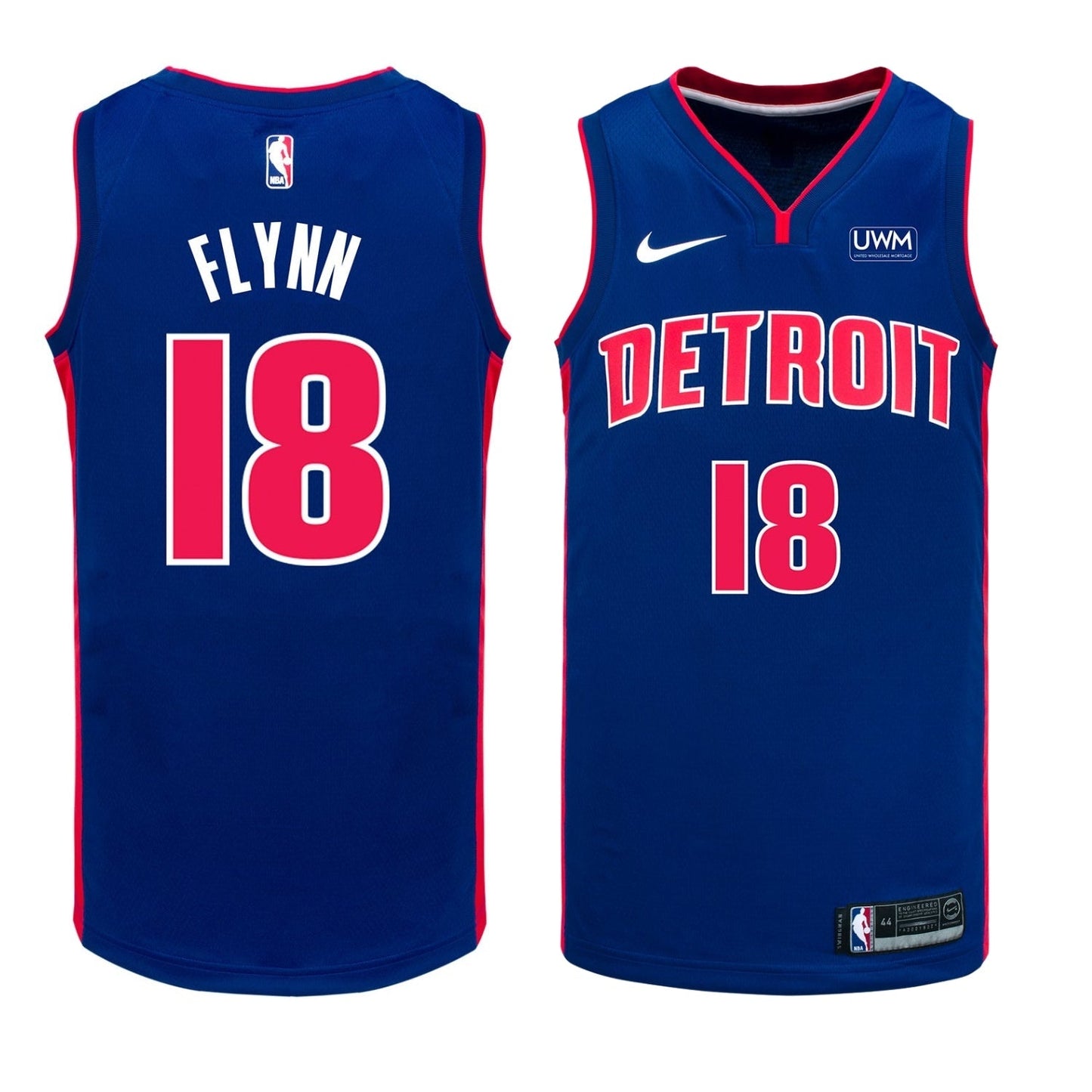 Basketball Malachi Flynn Detroit Pistons 18 Jersey