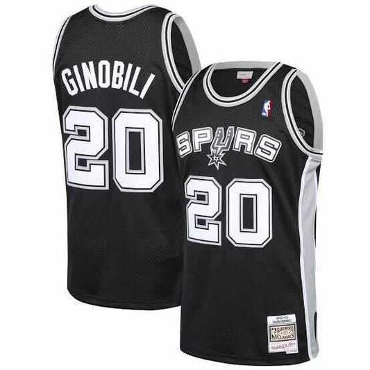 Manu Ginobili San Antonio Spurs 20 Jersey