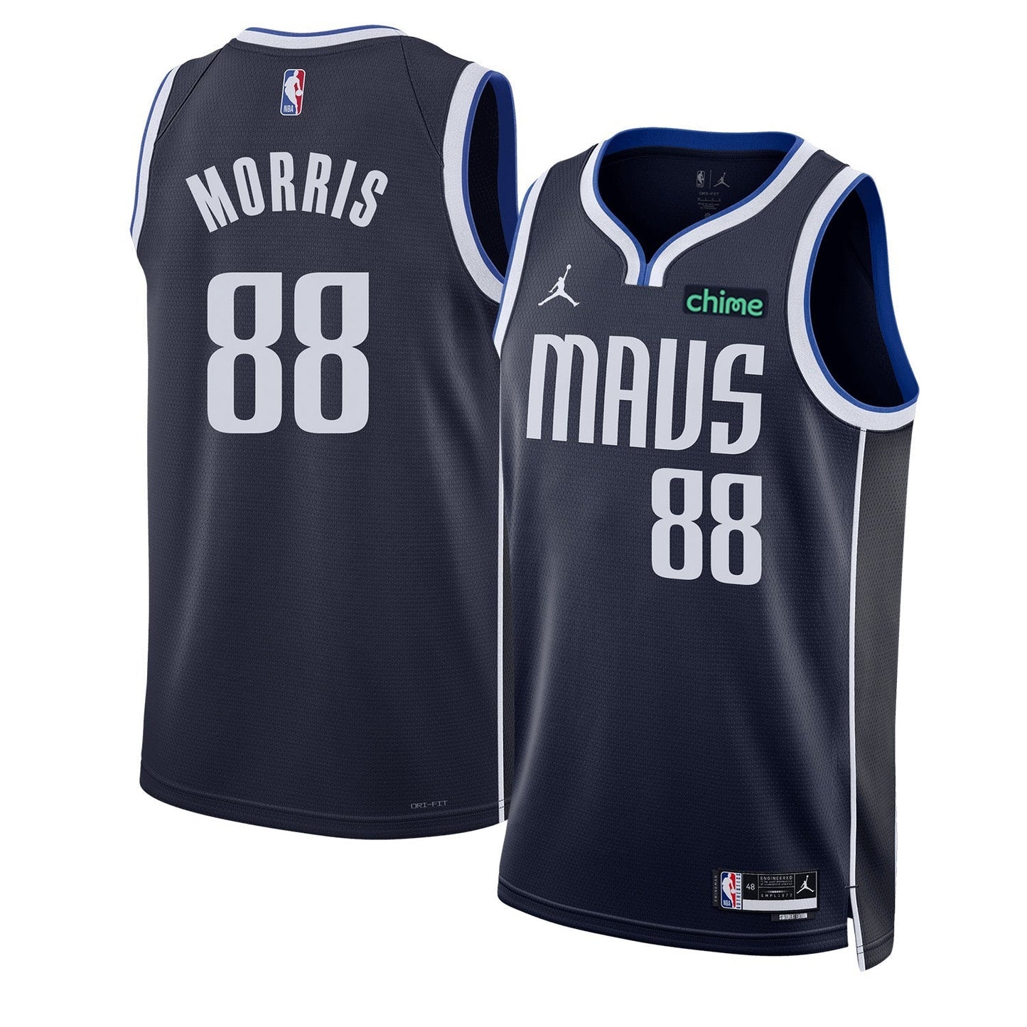 Markieff Morris Dallas Mavericks 88 Jersey