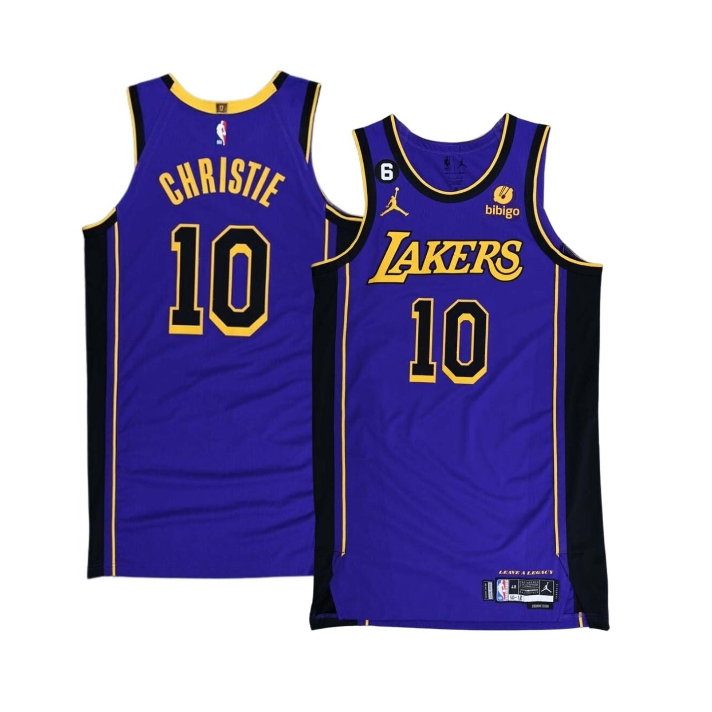 Max Christie Los Angeles Lakers 10 Jersey